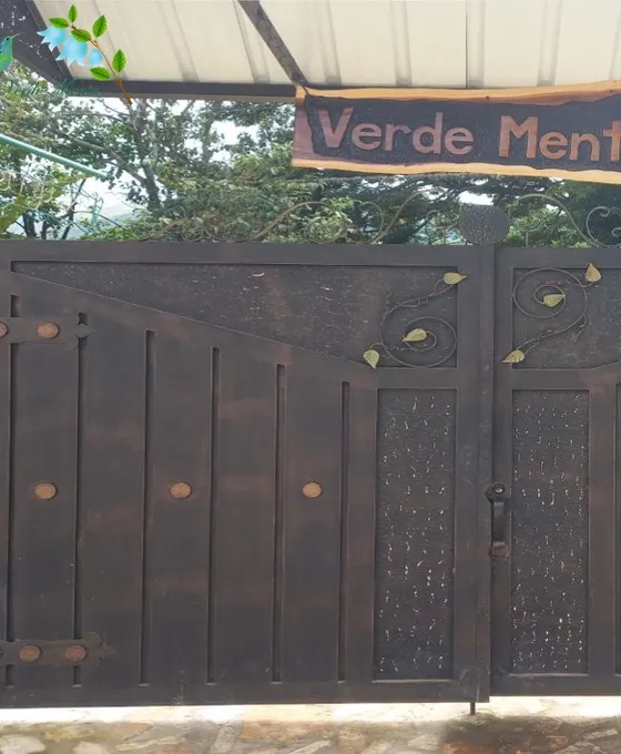 Entrada de Verde Menta Casa Campestre